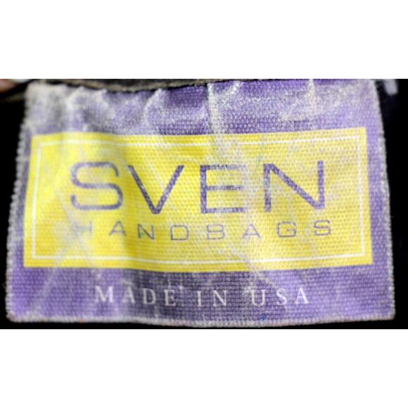 SVEN MADE IN USA BROWN GENUINE LEATHER BACKPACK SHOULDER BAG HANDBAG BOHO PURSE - Picture 7 of 11